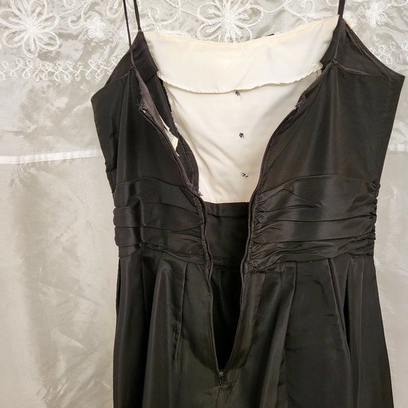 LAST CHANCE!  RARE Vintage Tuxedo Dress! 9 - Picture 9 of 15